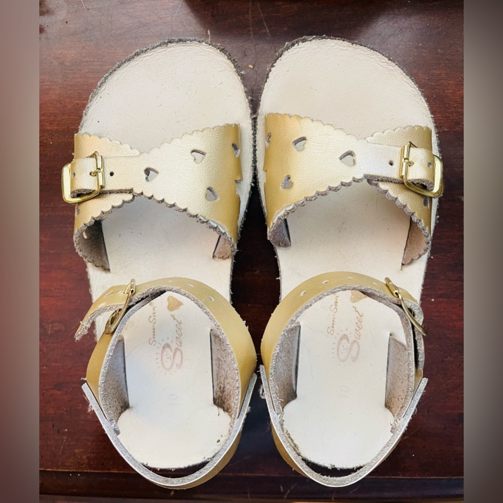 Sun-San Sea Wees Sweetheart Sandal - GOLD